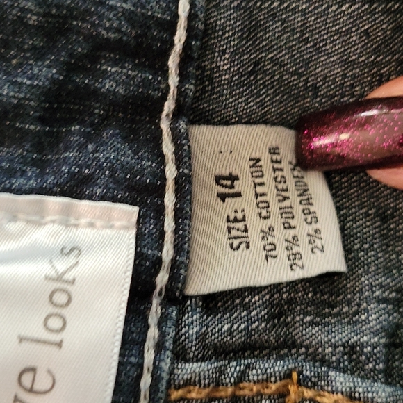 Creative Looks denim capri jeans - Picture 5 of 5